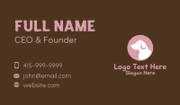 Silhouette Business Card example 4