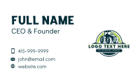 Lawn Tractor Farming Business Card