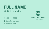 Green Generic Business Star Business Card