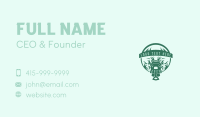 Grass Cutting Business Card example 2