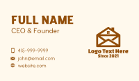 Postal Office Business Card example 3
