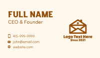 House Postal Service Business Card