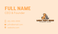 Dog Cat Petcare  Business Card