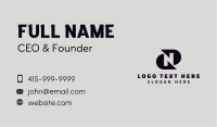 Creative Agency Designer Business Card