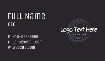 Cool Quirky Paint Business Card Image Preview