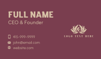 Rejuvenating Business Card example 3