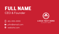 Quebec Business Card example 2