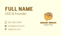 Brown Pet Dog Chat Business Card