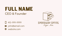 Drawer Business Card example 3