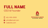 Chicken Barbeque Grill Business Card Image Preview