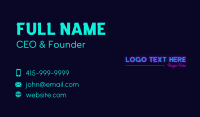 Dj Business Card example 2