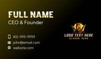 Spartan Warrior Spear Business Card