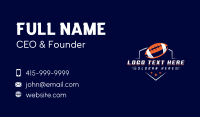Football Sports League Business Card Design