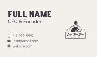 Retro Music Vinyl Business Card