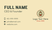 Camping Equipment Business Card example 1