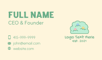 Easter Egg Bush  Business Card