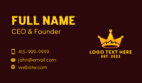 Crown Mountain Landscape  Business Card