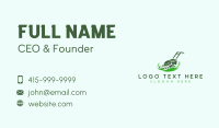 Lawn Gardener Landscaping Business Card Design