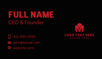 Tulip Spartan Helmet Business Card