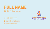 Mural  Artist Business Card example 4