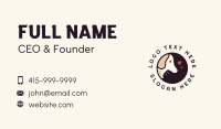 Dog Animal Care Business Card