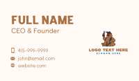 Bear Beer Pub Business Card