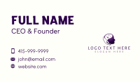 Mental Health Wellness Business Card