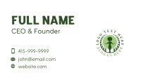 Natural Woman Afro Business Card