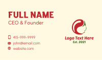 Chili Spice Restaurant Business Card