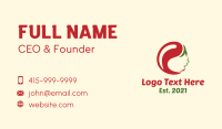 Farmers Market Business Card example 3