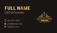 Luxury Regal Crest Business Card