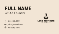 Suit Tailoring Gentleman Business Card Design