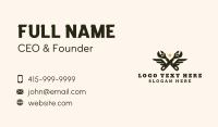 Industrial Wrench Wings  Business Card