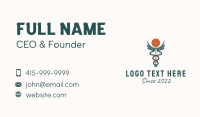 Staff Business Card example 1