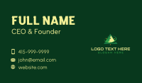 Compass Mountain Peak Business Card