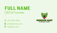 Green Goblin Head Business Card Image Preview