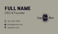 Store Classic Wordmark Business Card