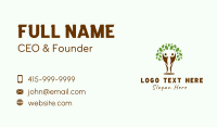 Tree Nature Conservation Business Card Design