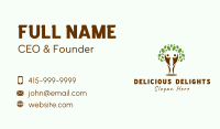 Tree Nature Conservation Business Card