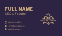 Beauty Salon Boutique Business Card