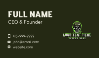 Army Skull Gaming Business Card