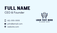 Barbell Bodybuilding Gym Business Card