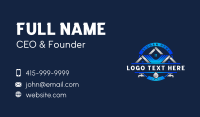 Plumber Business Card example 1