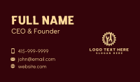 Wrench Chain Gear Business Card