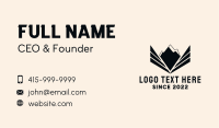 Outdoors Business Card example 1