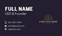 Floral Lotus Wellness Business Card