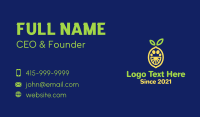 Lemon Fruit Slice  Business Card