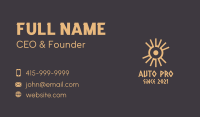 Aztec Business Card example 2