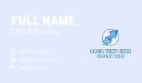 Blue Fish Rocket Business Card