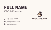 Cute Puppy Dog Business Card